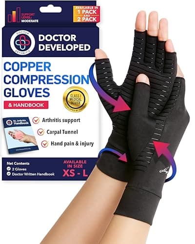 Dr. Arthritis Copper Compression Gloves