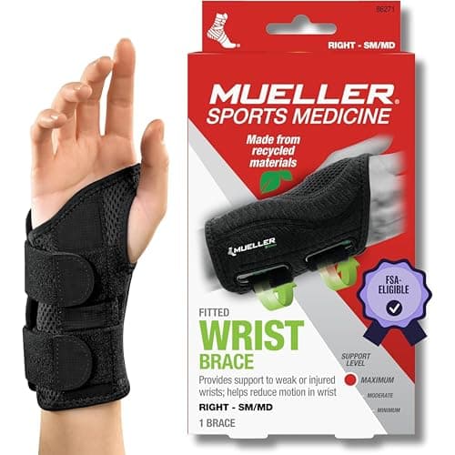 Mueller Green Fitted Wrist Brace